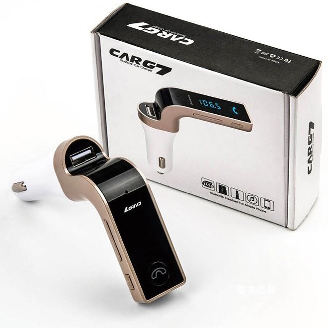 CARG7 Bluetooth Auto Kit MP3 FM Trasmettitore USB Caricabatteri LCD Modulato hsb
