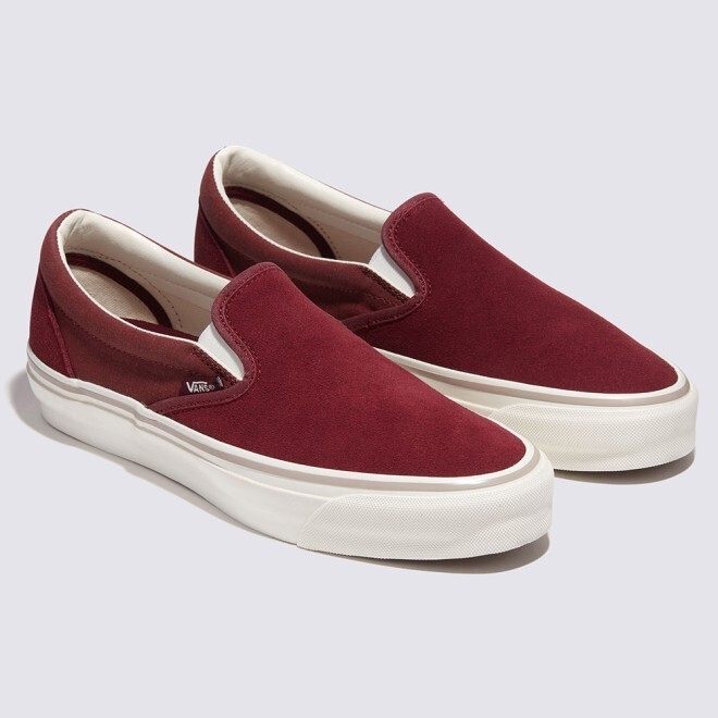 VANS★MTE SLIP-ON REISSUE 98★SHAG SUEDE GREEN GABLES New Vans MTE Classic Slip-On Reissue 98 Shag Suede Green