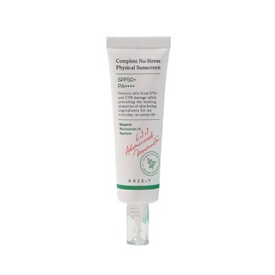 [AXIS-Y] Complete No-Stress Physical Sunscreen SPF50+ PA++++ 50ml 