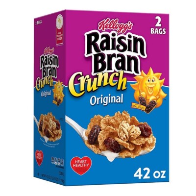 Original Cereal Kellogg's Raisin Bran Breakfast (42 oz 2 pk )