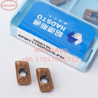 HADSTO APMT1135PDER-FM HS5120 Carbide Inserts 80PCS APMT Inserts NEW