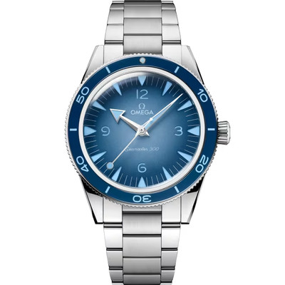 OMEGA 23430412103002 SEAMASTER 300 CO AXIAL MASTER CHRONOMETER 41 MM SUMMER BLUE