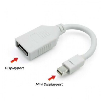 Mini Displayport Thunderbolt to Displayport DP Adapter Cable MacBook Pro Air