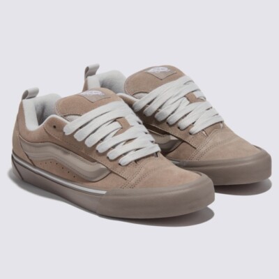 New Vans Knu Skool Utility Mono Skateboarding Shoes - Moon Rock (VN0009QCCH8)