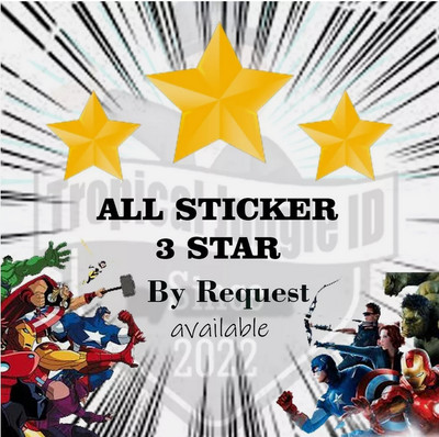    Marvel Season ~ Mono_GO Stickers    3 Stars  Cards   Super Delivery  