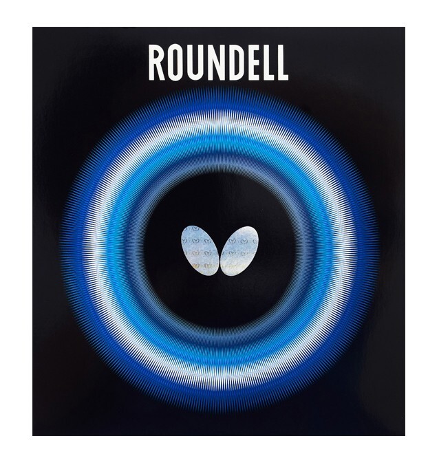Butterfly Roundell 2.1mm Black Table Tennis Racket Rubber
