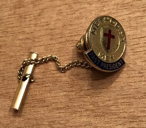 Vintage 1980s Methodist Men Past President Pin