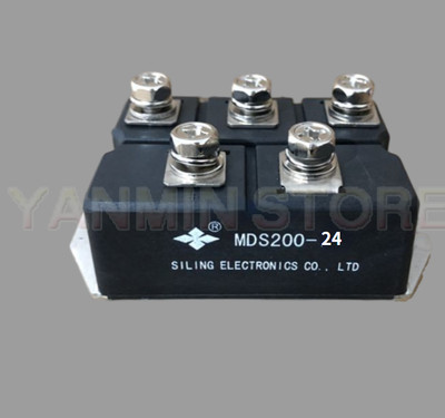 1PCS MDS200-24 three-phase rectifier bridge module 200A