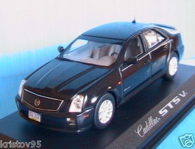 CADILLAC STS V 2006 NOIRE NOREV 910016 1/43 BLACK NEGRA USA MODELCAR NOIR