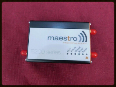 4 x Maestro Wireless (M2M) failover-capable  Router E200 series.E205XT04