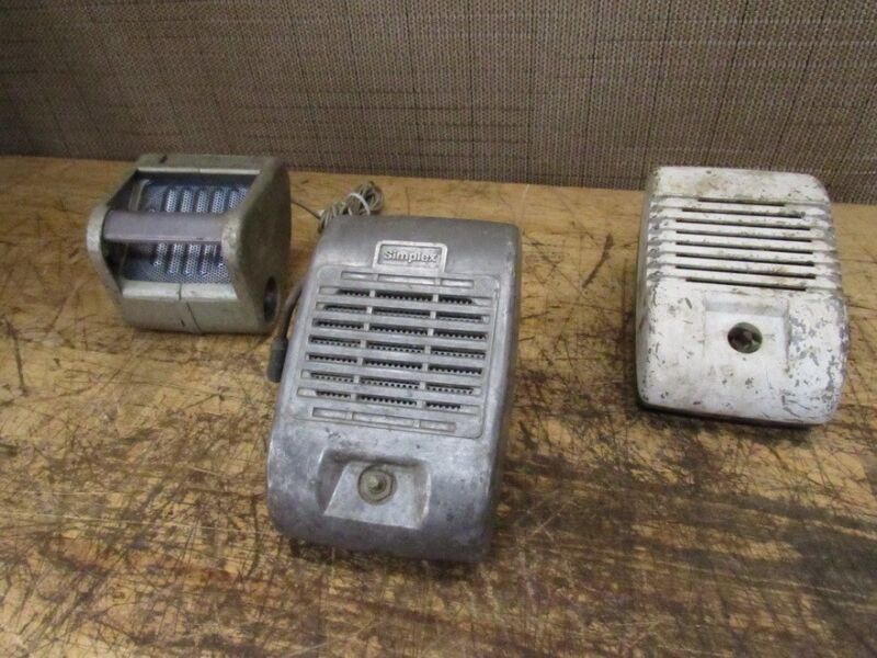 1960s LOT OF 3 SIMPLEX DRIVE-IN MOVIE THEATER WINDOW SPEAKERS