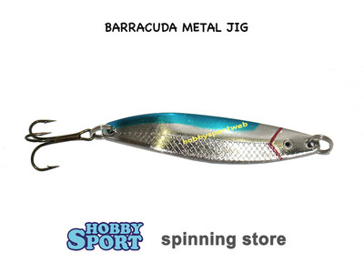 BARRACUDA METAL JIG EXPERT  18 GR  COLORE  BLUE SILVER  8 CM SPINNING MARE