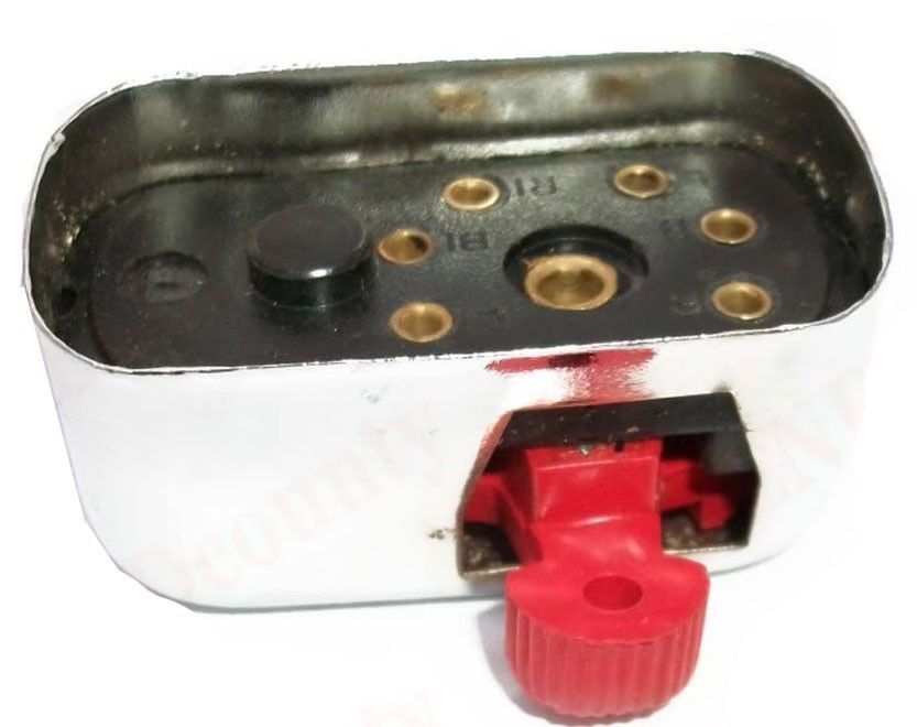 Vespa Trafficator Blinker Indicator Signal Switch 12 Volt Chrome Plated  