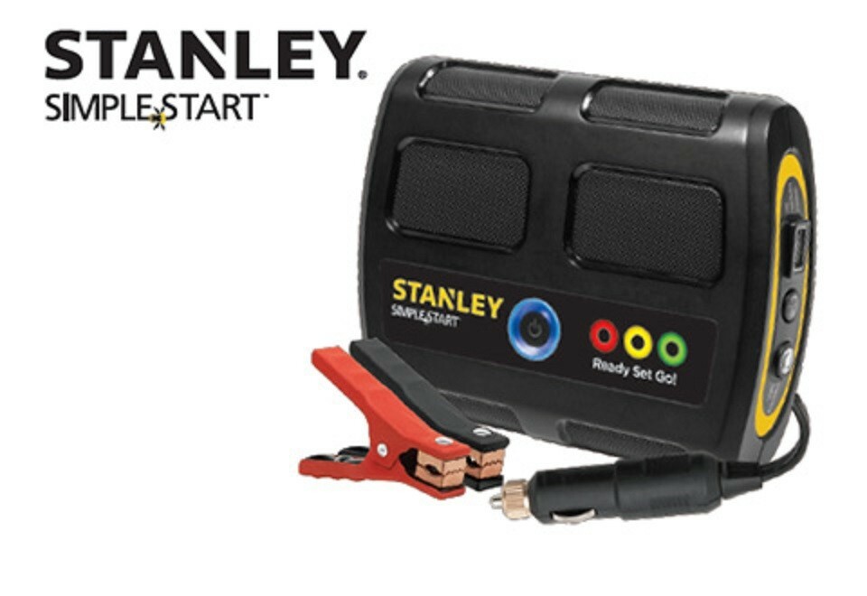 Stanley - Simple Start Lithium-ion V8 Battery Booster Jump Starter 12v