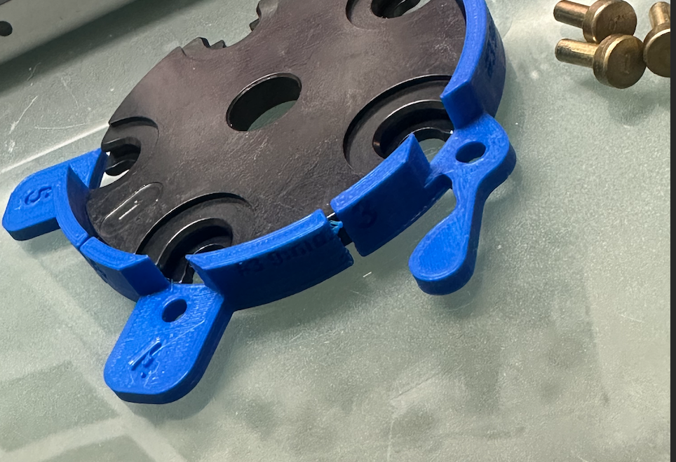 Original IMPROVED PINTAB SPILL STOPS for Dillon  550, 650/750