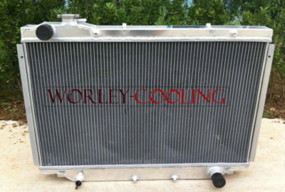 Aluminum radiator for 80 Series Landcruiser 1HZ Diesel /& 1HDT Turbo 90-98 3 rows
