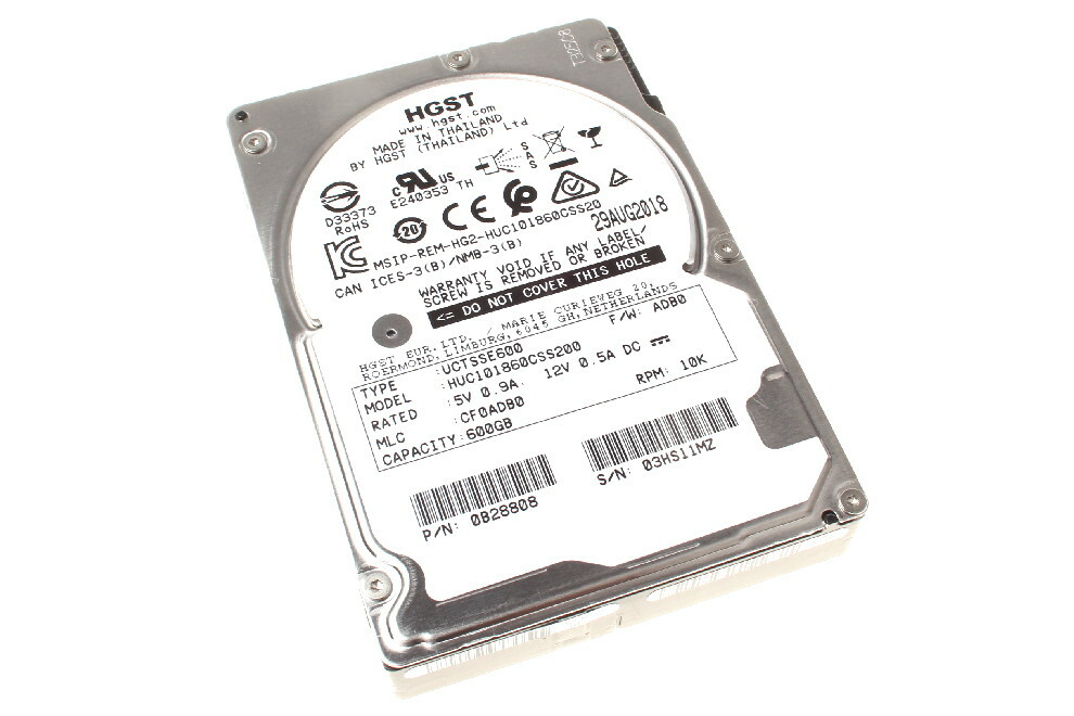 HGST 600 GB 2,5