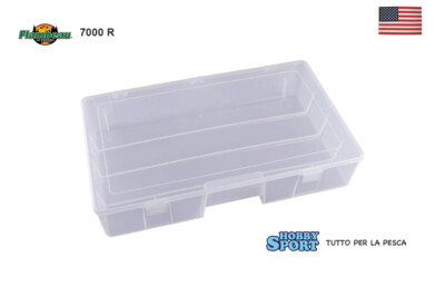 SCATOLA 7000R FLAMBEAU  BOX VUOTO  X ACCESSORI PESCA - BARCA - SPINNING