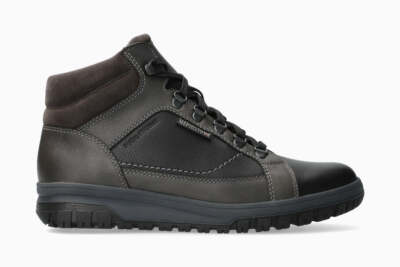 Pre-owned Mephisto Men's Pitt Black Nevada Lace-up Ankle Boot