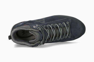 Pre-owned Mephisto Men's Remco Tex Navy Rubber Lace-up Ankle Boot