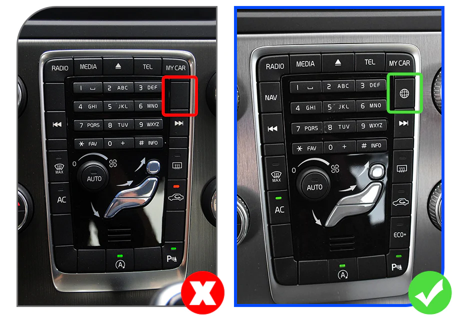 Volvo XC 60 Apple Carplay Android Auto integration box for V Volvo XC 60 Apple Carplay Android Auto integration box for V