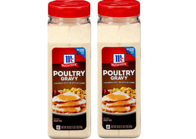 Mccormick Poultry Gravy Mix (18 Oz.) 2 PACK