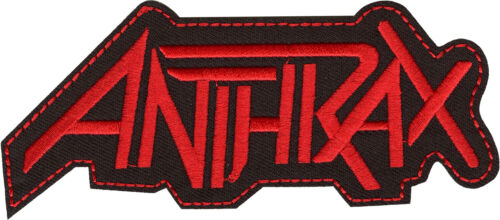 Anthrax (2X5, Patch) embroidered, sew, iron, thrash metal, rock band patch, NEW