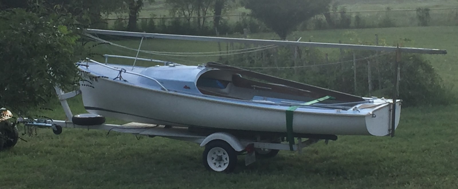 1970 O'Day Day Sailor 16.75' Sailboat & Trailer - Texas