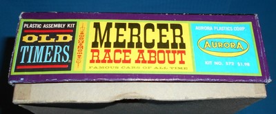 Aurora Mercer Race About-Old Timers-Open Box 1/16 Scale-Model Car Swap Meet #2