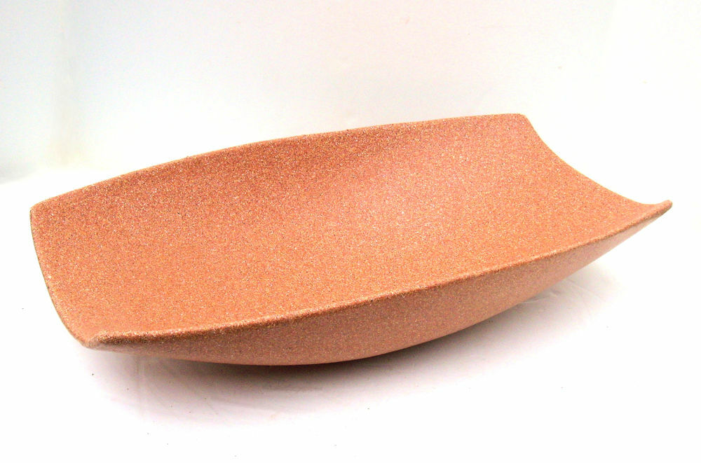 Bugambilia G.E.T. Enterprises Resin-Coated Aluminum Console Fruit Serving Bowl