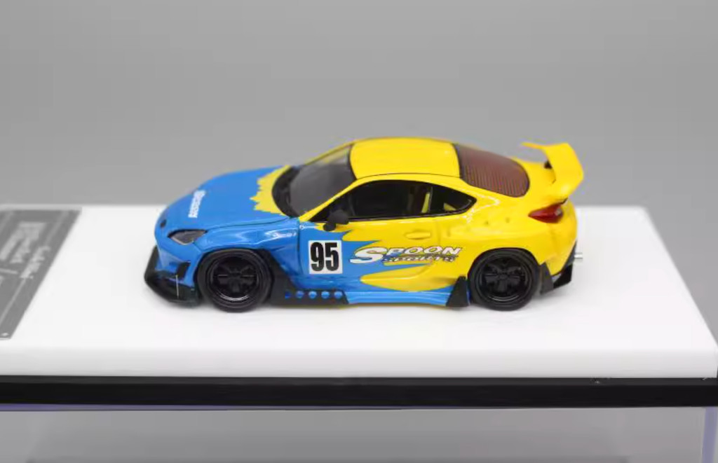 1/64 ScaleMini GR86 トヨタ　ロケバニ　Spoon スプーン Scalemini 1:64 GR86 Spoon Rocket Bunny Sport Model Diecast