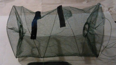 Fishing Net Mesh Bag Green Fish Bag Cage Tackle Fishing Landing Tackle NJ