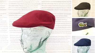 Lacoste flat hat deals