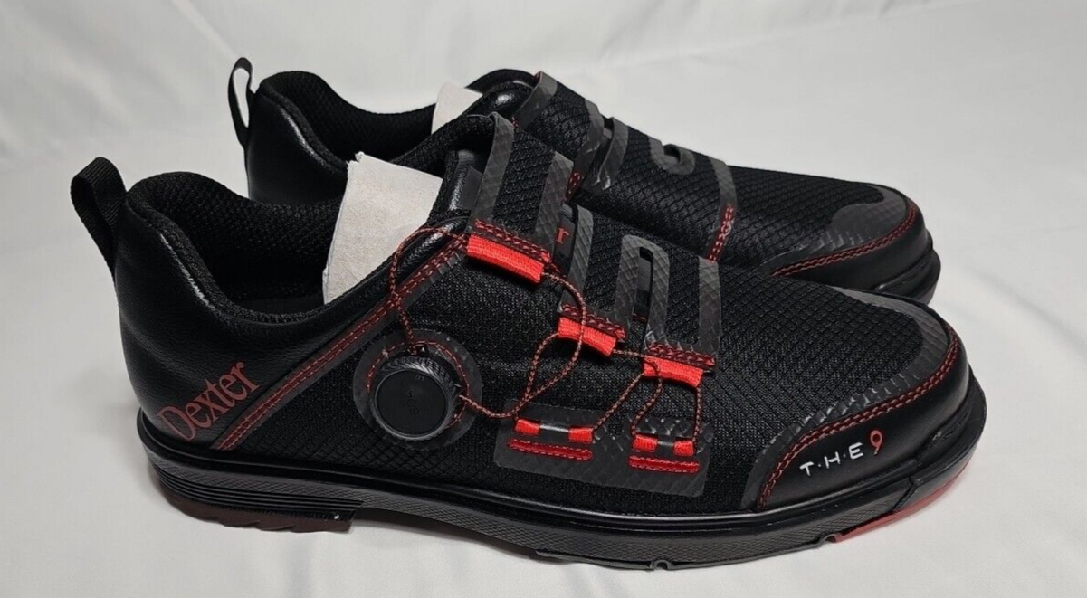 Dexter THE 9 Stryker BOA Black/Red Men's Bowling Shoes 11M