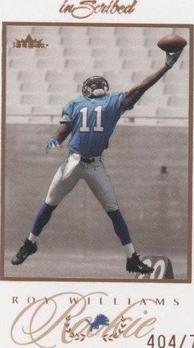 2004 Fleer inScribed Roy Williams #80