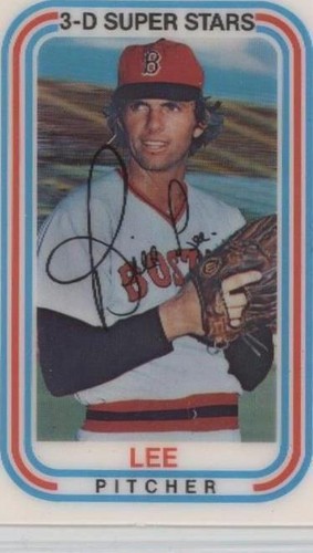 1976 Kellogg's 3-D Super Stars - Bill Lee #29