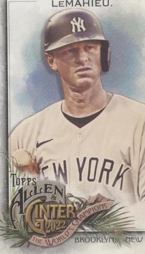 2022 Topps Allen & Ginter DJ LeMahieu #164