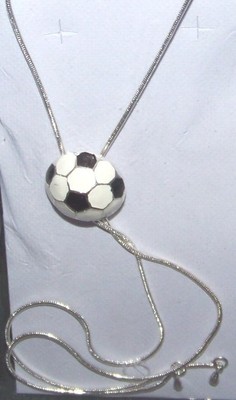 Soccer Ball Necklace Charm U.S. Seller