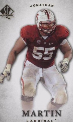 2012 SP Authentic Jonathan Martin #50