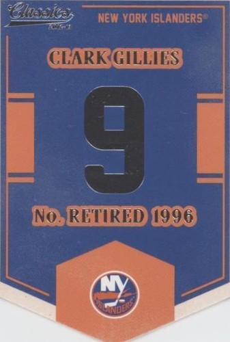 2012-13 Panini Classics Signatures - Clark Gillies #EN48