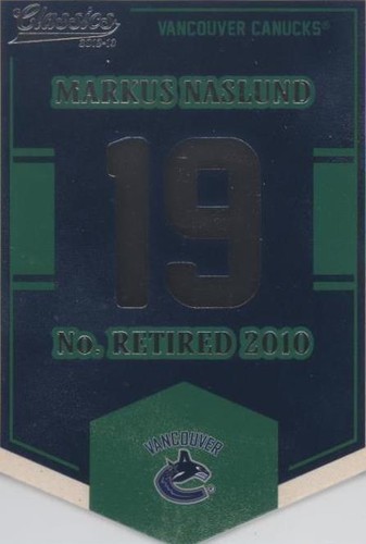 2012-13 Panini Classics Signatures - Markus Naslund #EN67