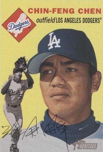 2003 Topps Heritage - Chin-Feng Chen #49
