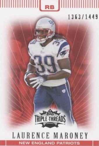 2007 Topps Triple Threads Laurence Maroney #35