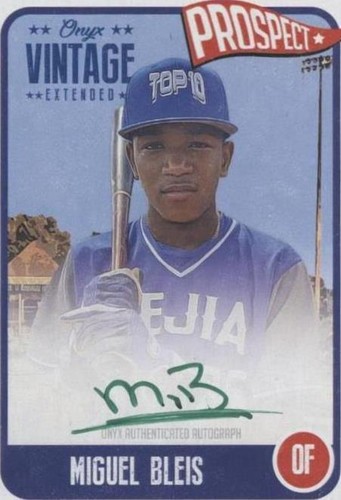 2020 Onyx Vintage Extended - Miguel Bleis #EAMB