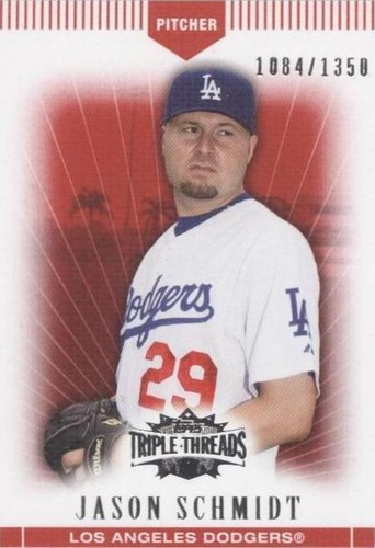 2007 Topps Triple Threads - Jason Schmidt #45