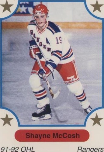 1991-92 7th Inning Sketch OHL - Shayne Mccosh #91