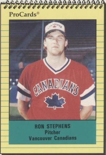 1991 ProCards Minor League - Ronald Stephens #1595