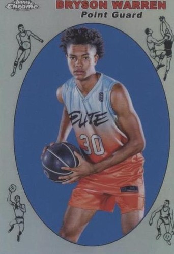 2021-22 Topps Chrome OTE Overtime Elite - Bryson Warren #69TB-23
