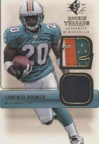 2007 SP Rookie Threads Lorenzo Booker #RT-LB