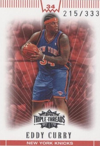 2007-08 Topps Triple Threads - Eddy Curry #67